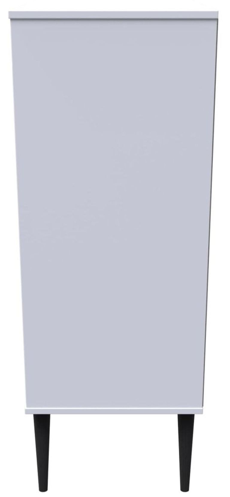 Pixel White 5 Drawer Chest