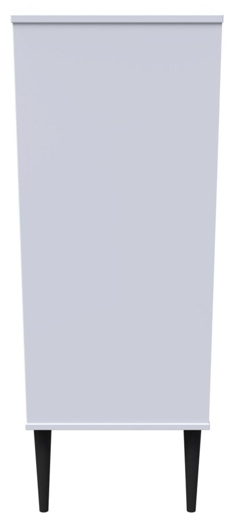 Pixel White 5 Drawer Narrow Chest