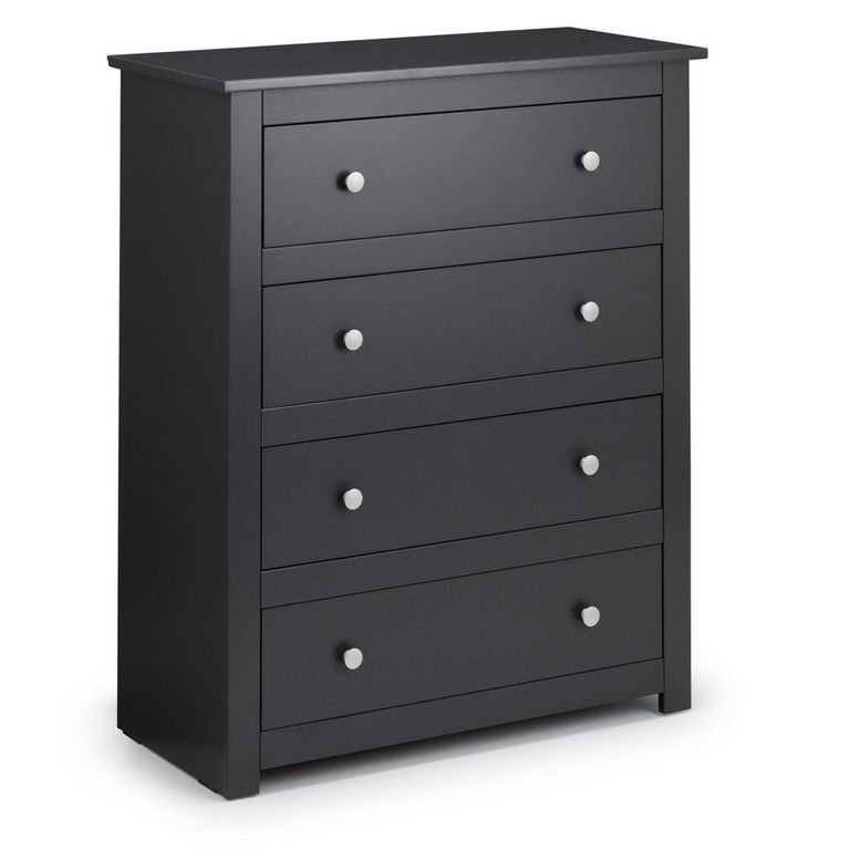 Radley Chest of Drawers - 4 Drawer - Dark Grey