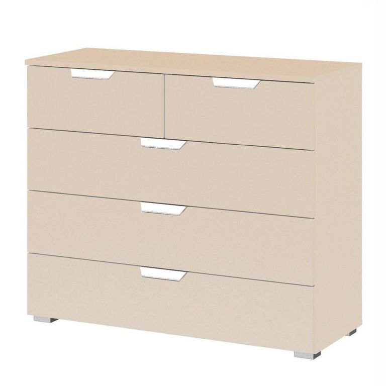 Rauch Aditio 3+2 Drawer Chest - Champagne