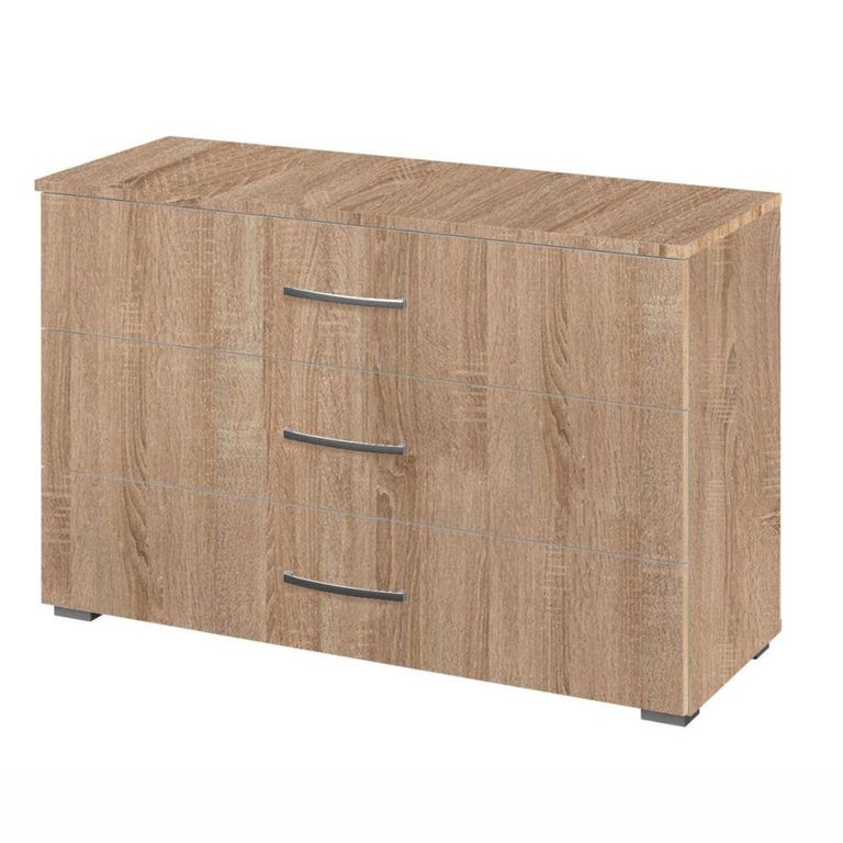 Rauch Aditio 3 Drawer Wide Chest - Sonoma Oak