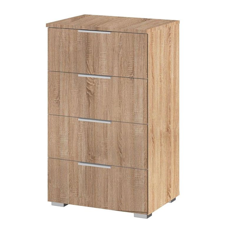 Rauch Alabama 4 Drawer Narrow Chest - Sonoma Oak