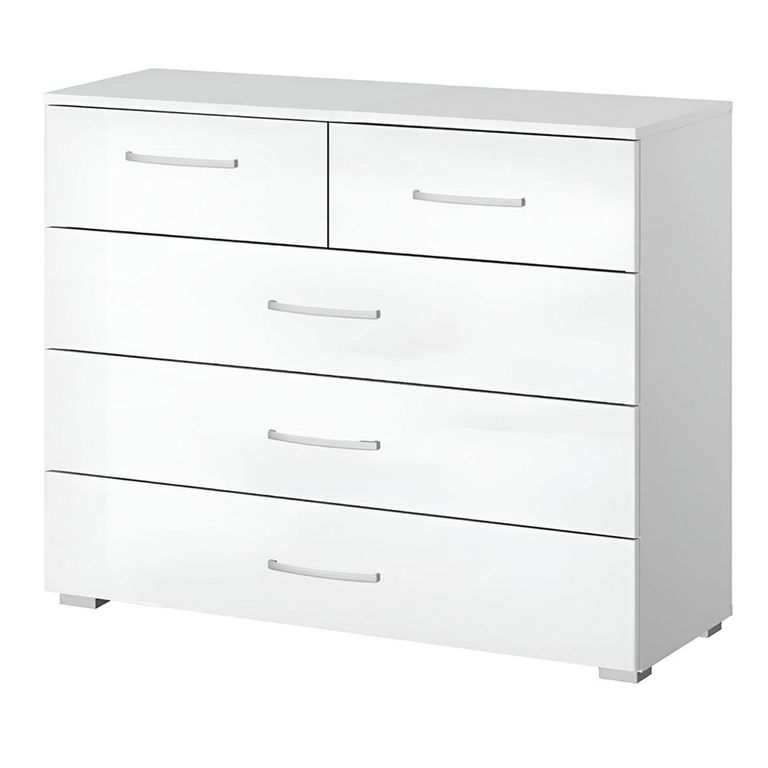 Rauch Alegro 3+2 Drawer Chest - Alpine White