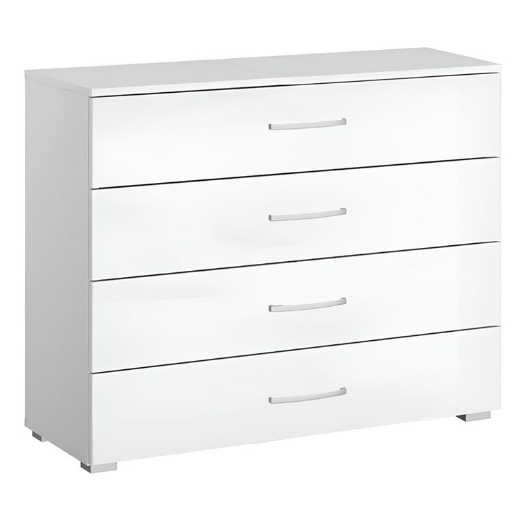 Rauch Alegro 4 Drawer Chest - Alpine White