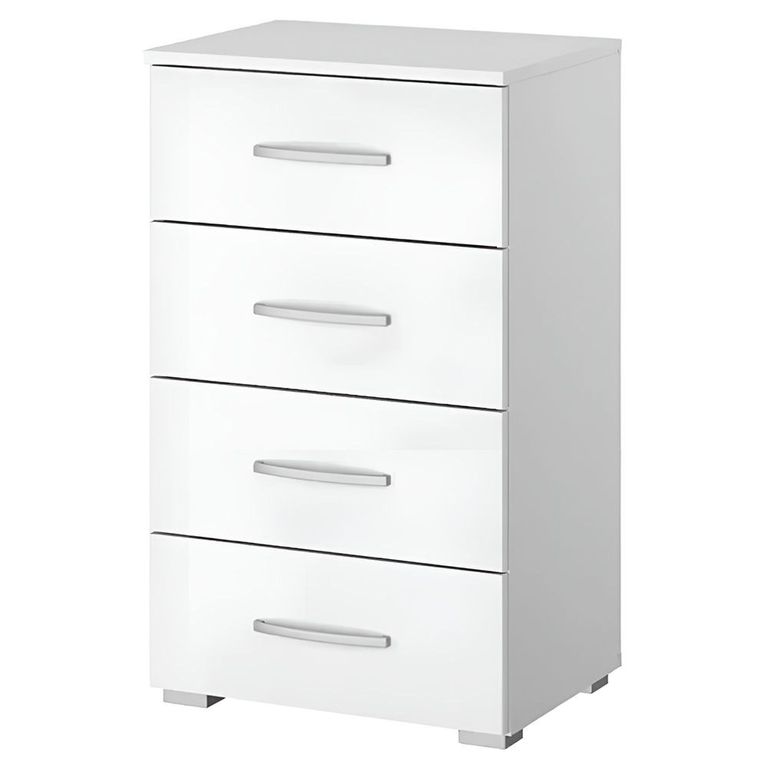 Rauch Alegro 4 Drawer Narrow Chest - Alpine White