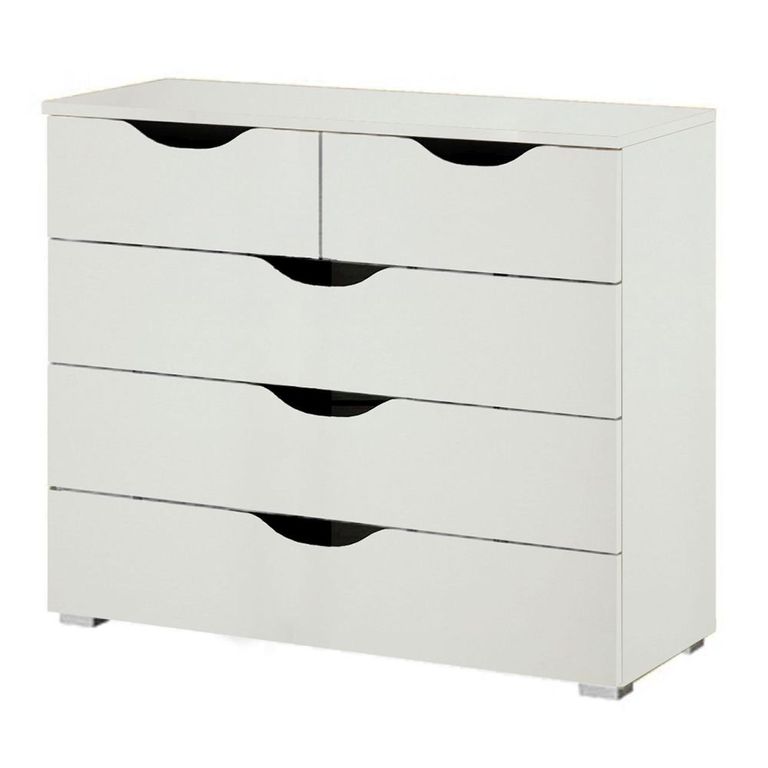 Rauch Arnstein 3+2 Drawer Chest - Alpine White