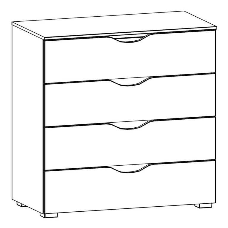 Rauch Arnstein 4 Drawer Chest - Alpine White