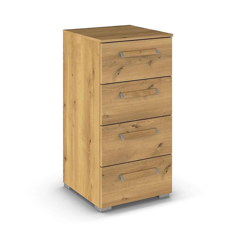 Rauch Evelyn 4 Drawer Narrow Chest - Wild Oak