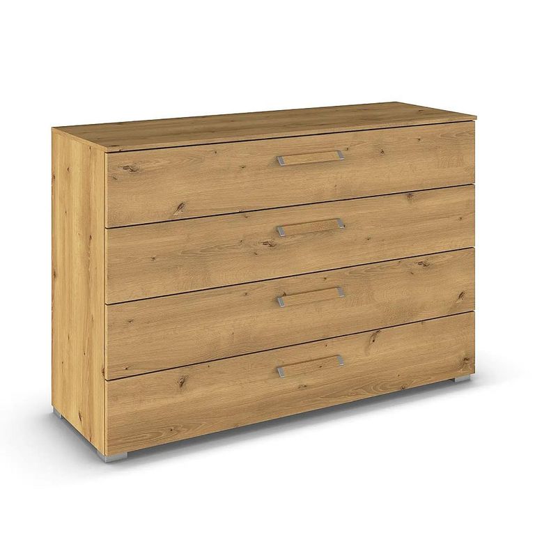 Rauch Evelyn 4 Drawer Wide Chest - Wild Oak