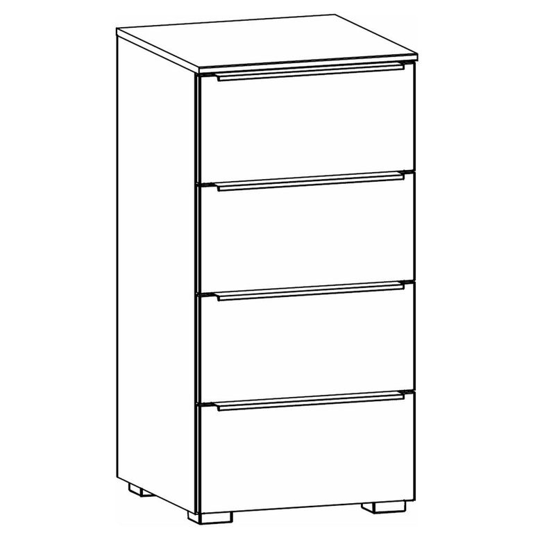 Rauch Monostar 4 Drawer Chest - Alpine White