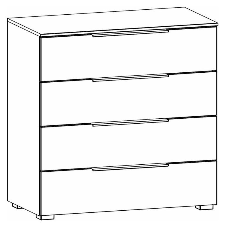 Rauch Monostar 4 Drawer Wide Chest - Alpine White