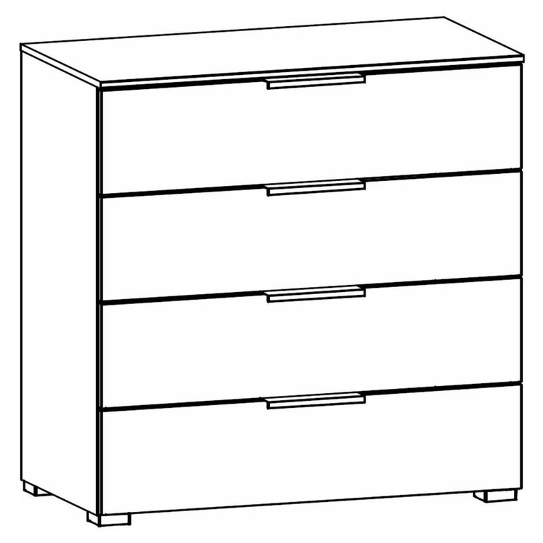 Skat Meridian Chest - 4 Drawer - Alpine White