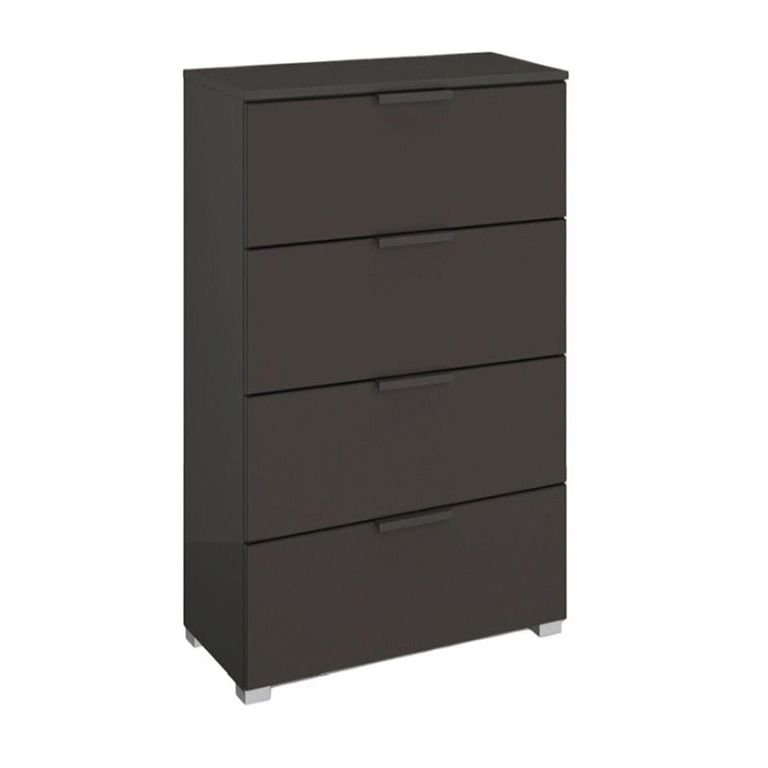 Rauch Skat Meridian 4 Drawer Narrow Chest - Graphite