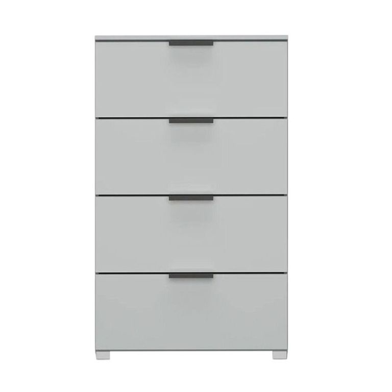 Rauch Skat Meridian 4 Drawer Narrow Chest - Silk Grey