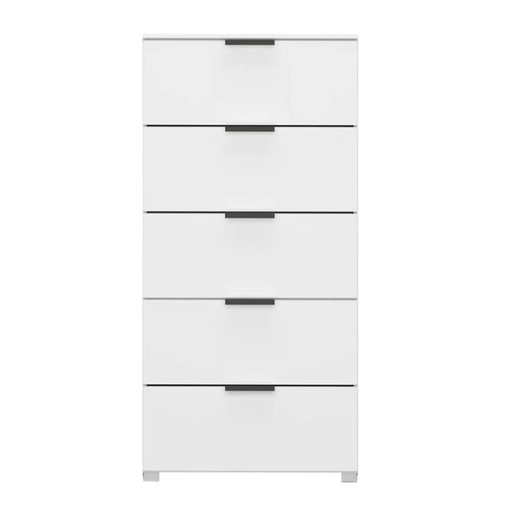 Rauch Skat Meridian 5 Drawer Tall Chest - Alpine White