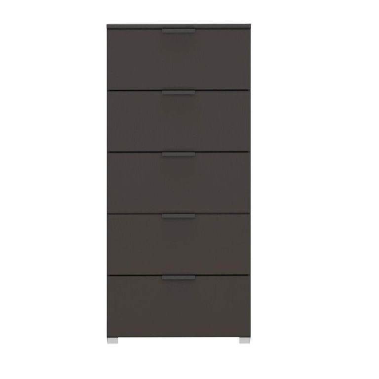 Rauch Skat Meridian 5 Drawer Tall Chest - Graphite
