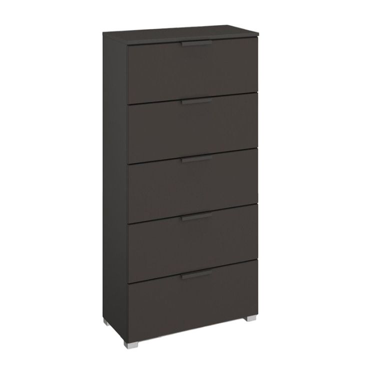 Rauch Skat Meridian 5 Drawer Tall Chest - Graphite