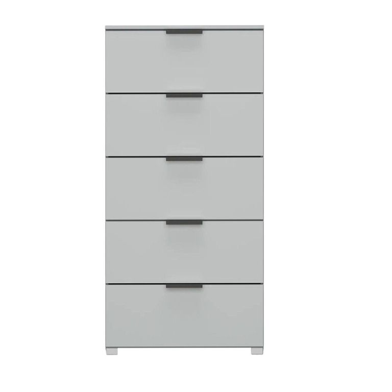 Rauch Skat Meridian 5 Drawer Tall Chest - Silk Grey