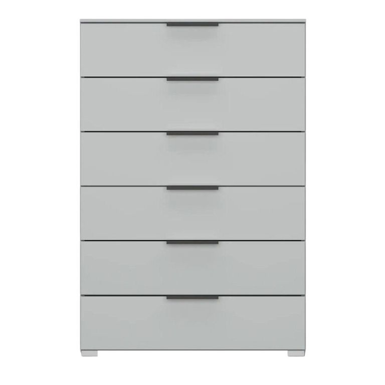Skat Meridian Chest - 6 Drawer - Silk Grey