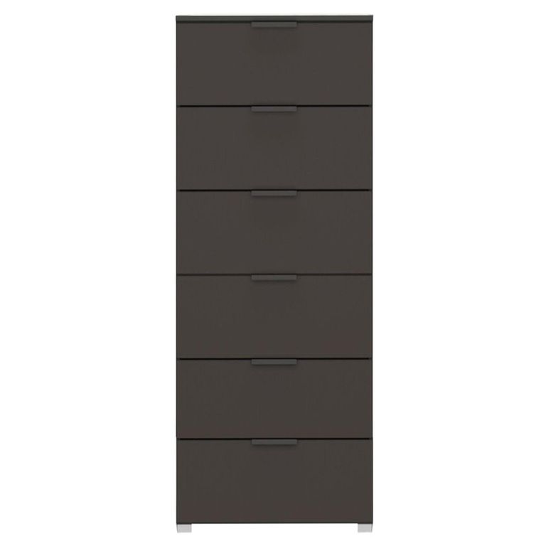 Skat Meridian Chest - 6 Drawer - Tall - Graphite