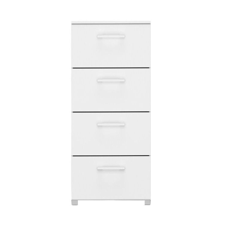 Rauch Skat Shine 4 Drawer Narrow Chest - Alpine White