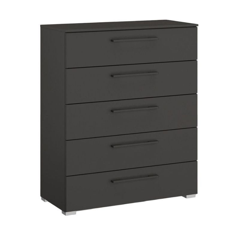 Rauch Skat Shine 5 Drawer Chest - Graphite