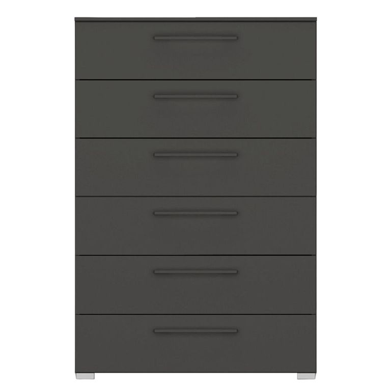 Rauch Skat Shine 6 Drawer Chest - Graphite
