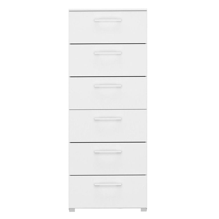 Rauch Skat Shine 6 Drawer Tall Chest - Alpine White