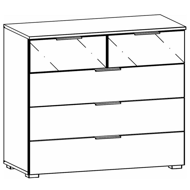 Rauch Skyla 3+2 Drawer Chest - Artisan Oak