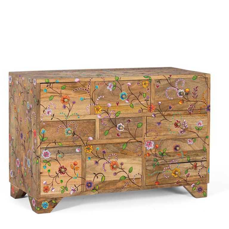 Rimini Chest - Wooden - Painted - Multi Drawer