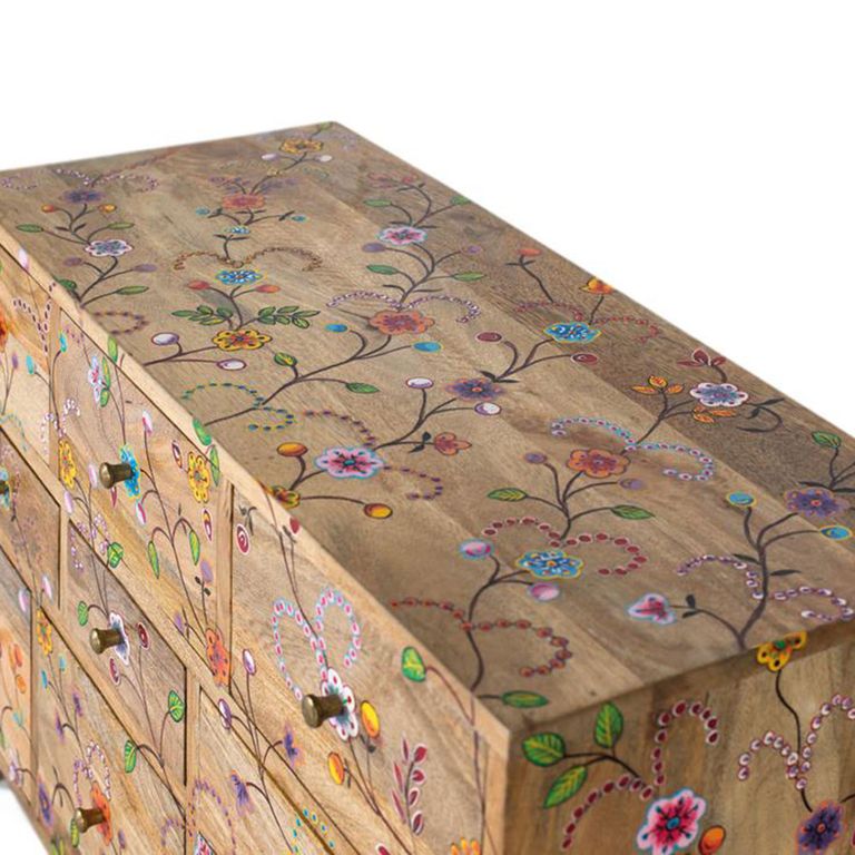 Rimini Chest - Wooden - Painted - Multi Drawer