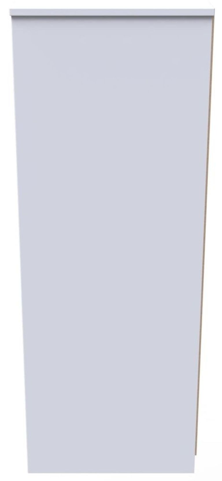 San Jose White 4 Drawer Deep Chest