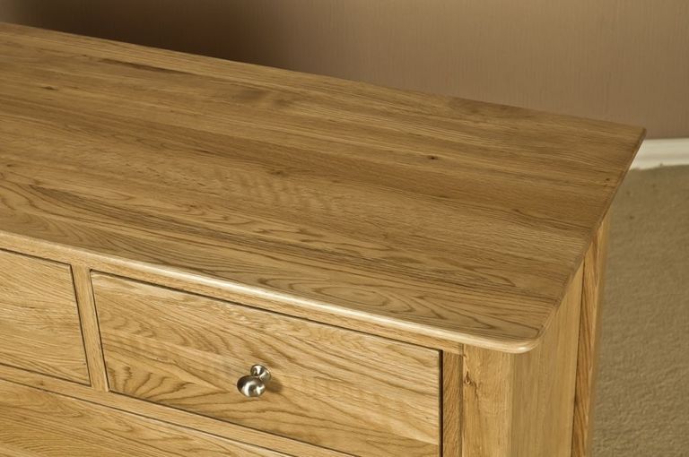 Shaker Oak 3+4 Drawer Chest