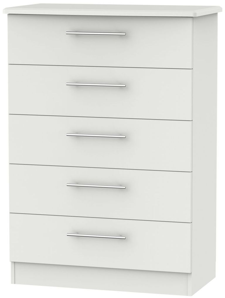 Sherwood Grey 5 Drawer Chest