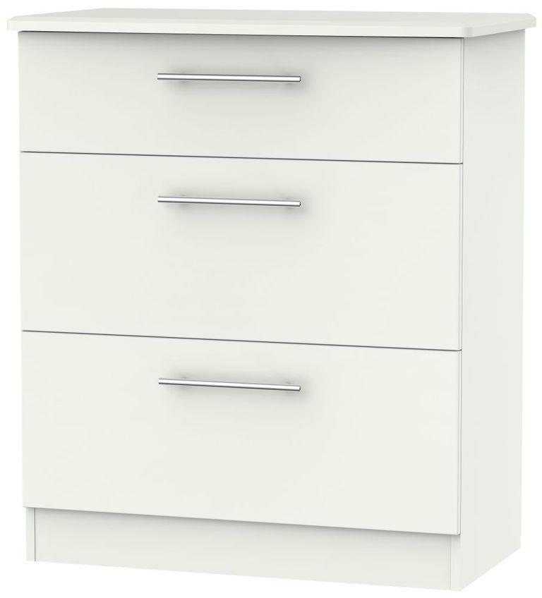 Sherwood Porcelain 3 Drawer Deep Chest