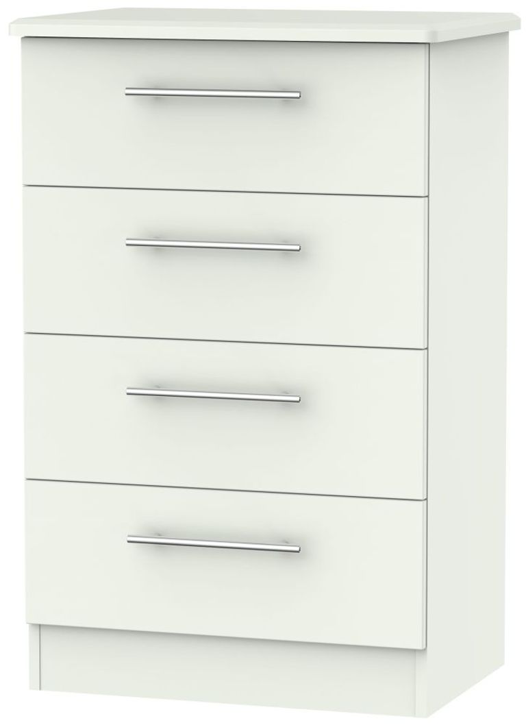 Sherwood Porcelain 4 Drawer Midi Chest