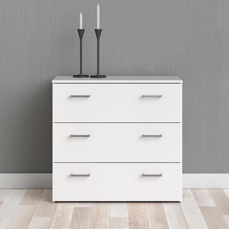 Space Chest - 3 Drawer - Small - White