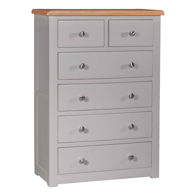 Diamond Painted Chest of Drawers - 4+2 Drawer