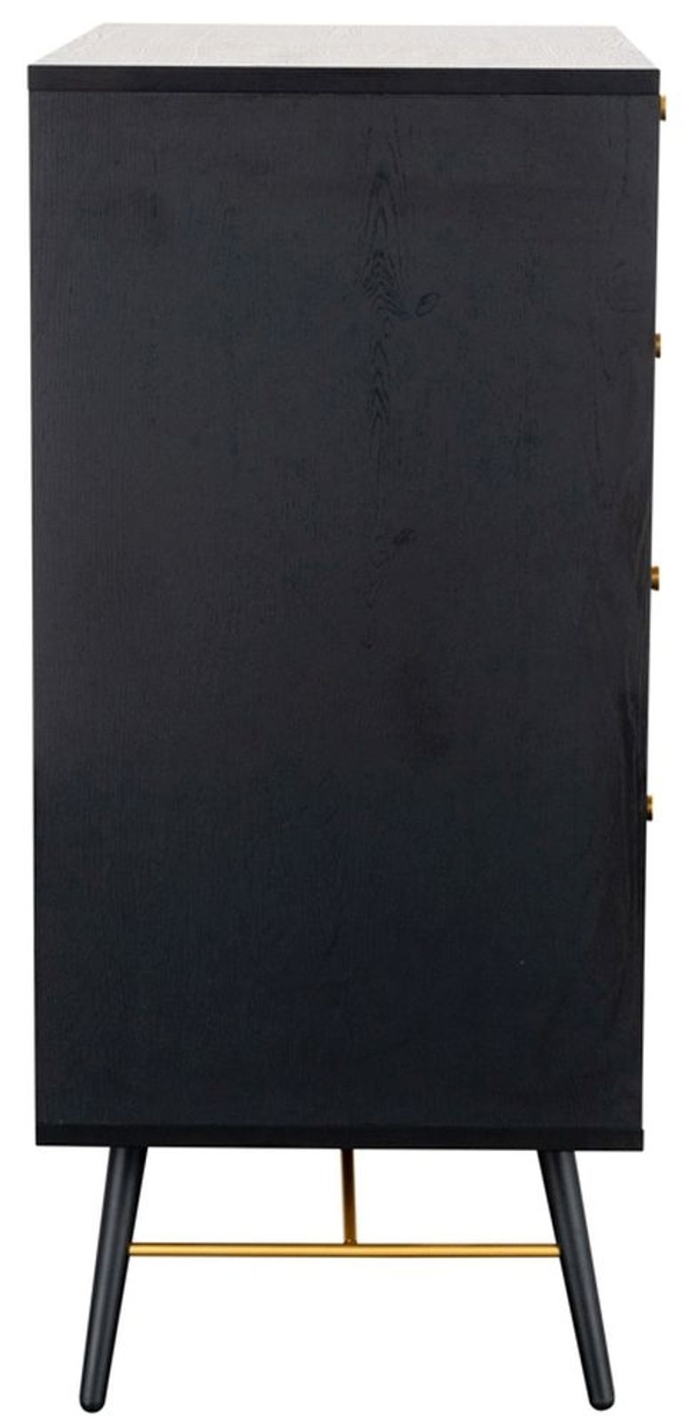 Barcelona 4 Drawer Chest - Black