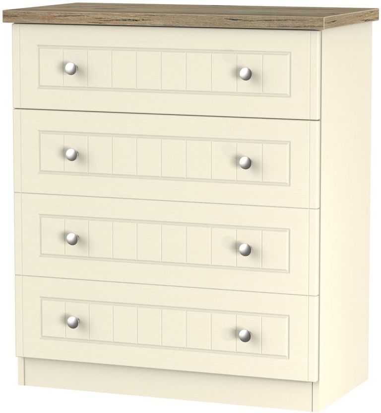 Vienna Cream 4 Drawer Chest