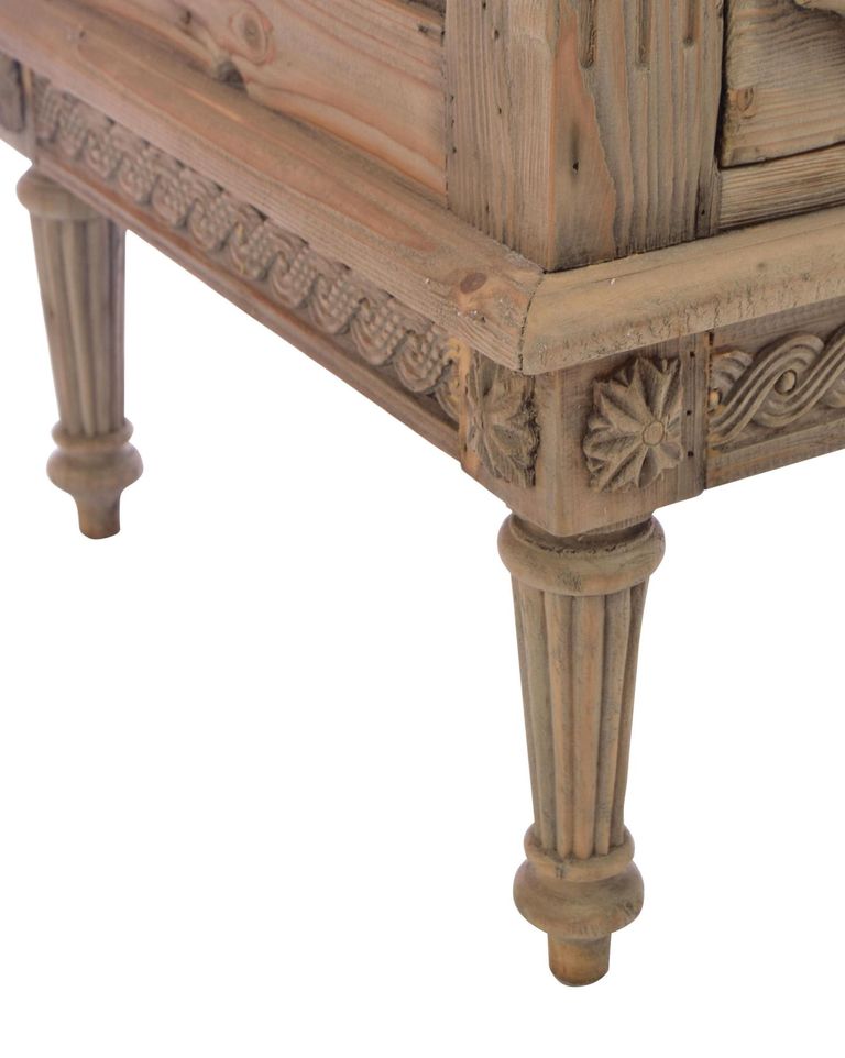 Vintage Mahogany French Style 3 Drawer Chest