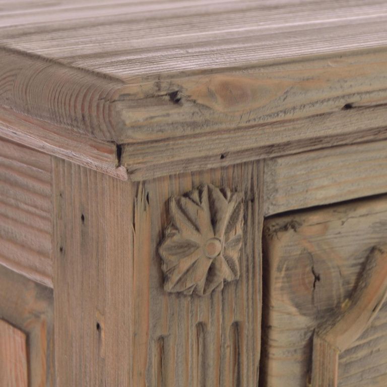 Vintage Mahogany French Style 3 Drawer Chest