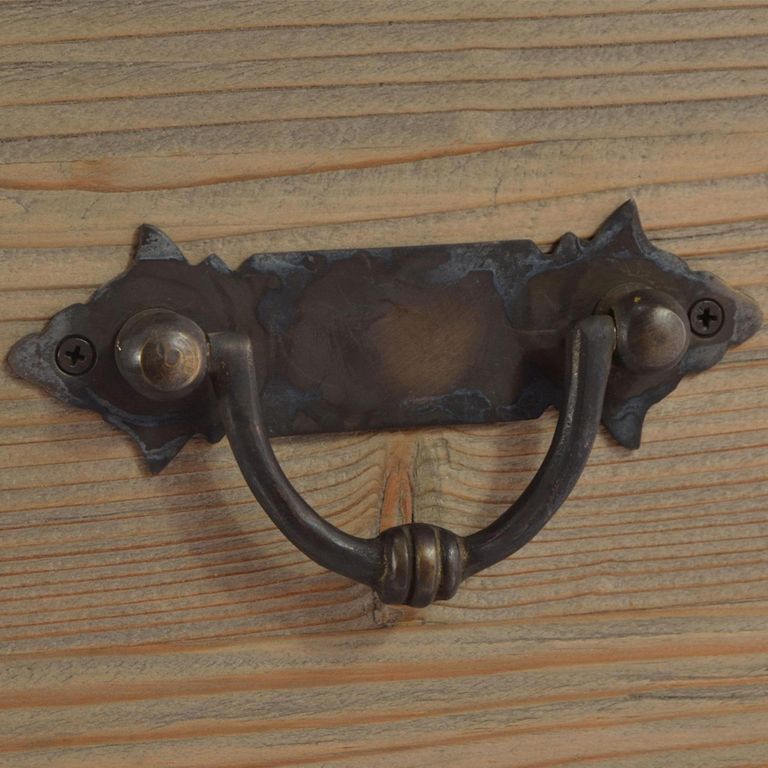 Vintage Mahogany French Style 3 Drawer Chest