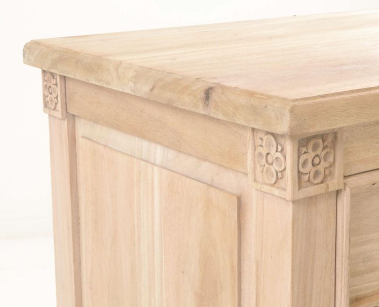 Vintage Mahogany French Style 6 Drawer Chest