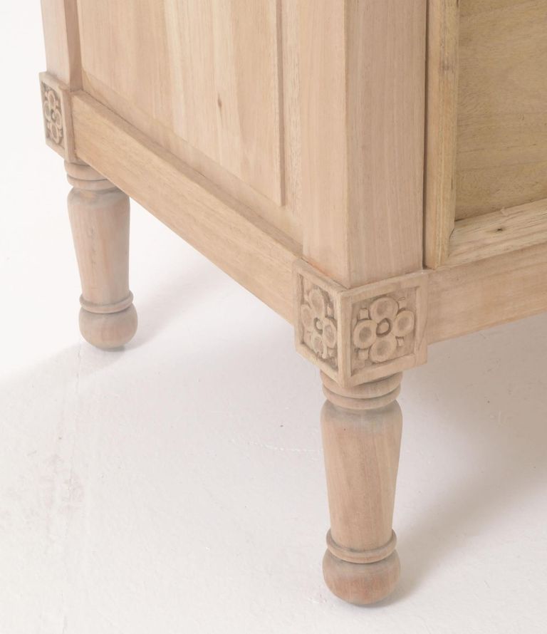 Vintage Mahogany French Style 6 Drawer Chest