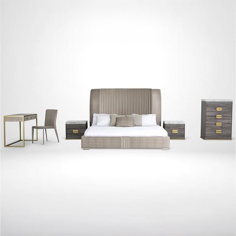 Westin Chest - 5 Drawer - Tall - Marble Top - Variation Available