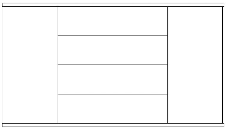 Arco Bedside / Chest / Dresser - Variation Available