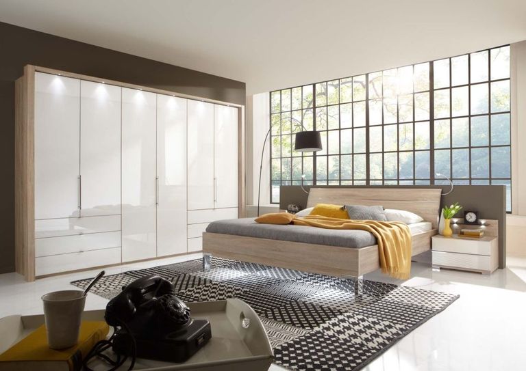 Loft Glass Front Bedside / Chest - Variation Available