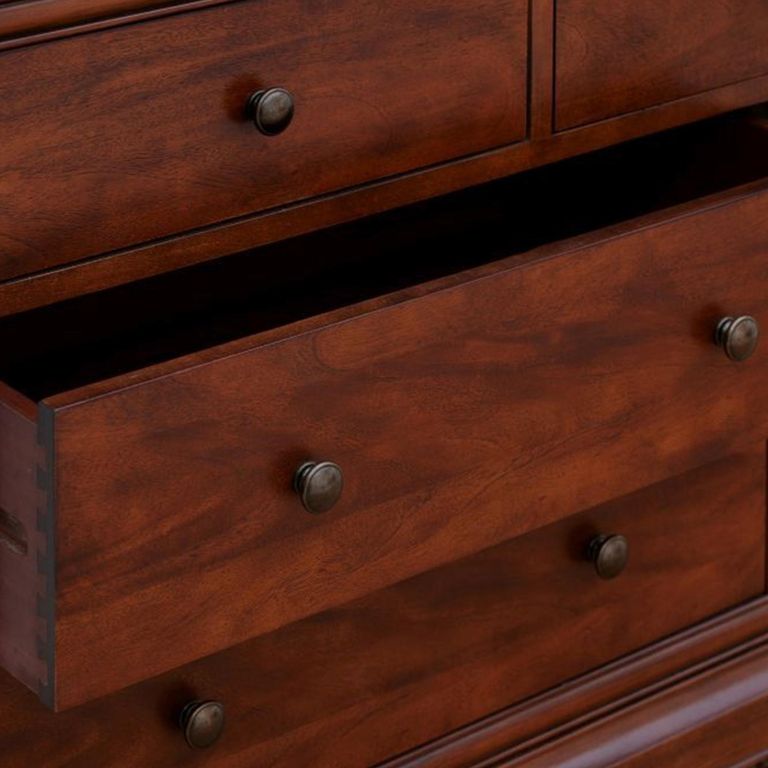 Antoinette Wide Chest - 4+3 Drawer - Cherrywood