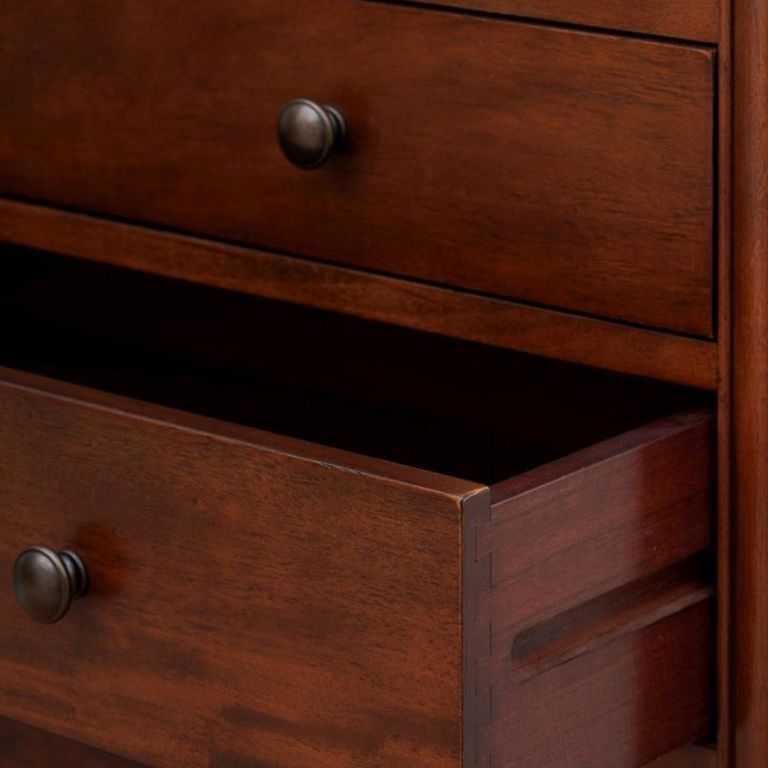 Antoinette Tall Chest - 6 Drawer - Cherrywood